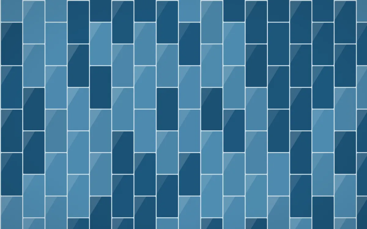 Titicaca Stacked Tiles — dark blue tile background