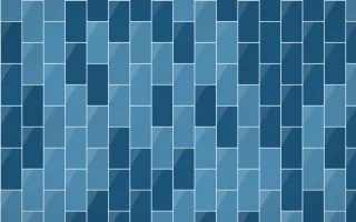 Titicaca Stacked Tiles — dark blue tile background