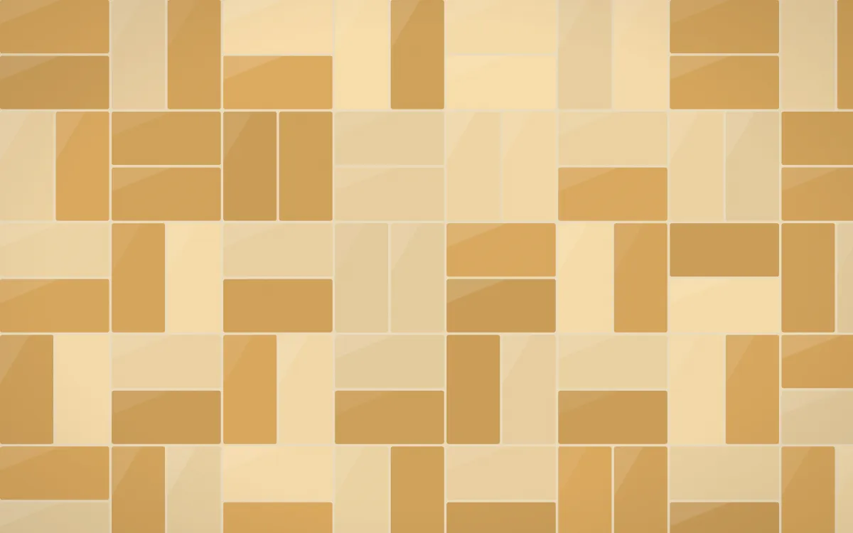 Tuscany Sun Basketweave Tiles — colourful beige and orange tile background