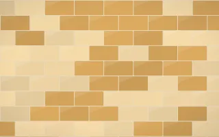 Tuscany Sun Subway Tiles — colourful beige and orange tile background
