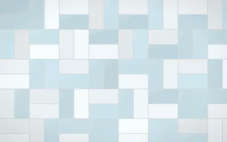 Udaipur Lake Basketweave Tiles — light white, blue and grey tile background