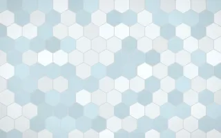 Udaipur Lake Hex Tiles — light white, blue and grey tile background