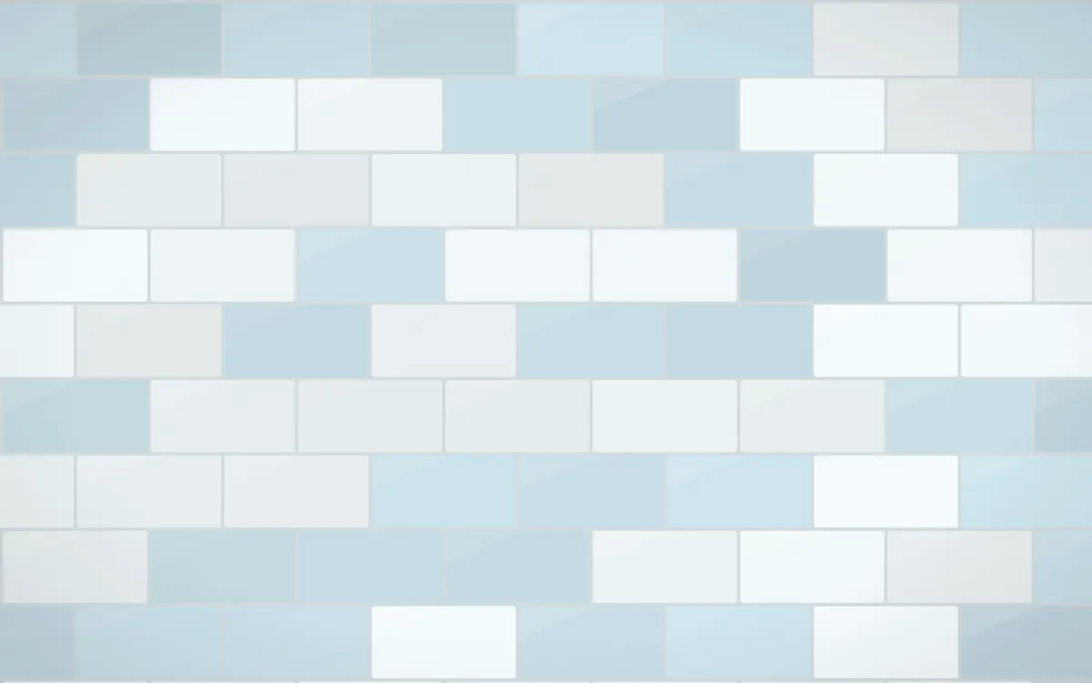 Udaipur Lake Subway Tiles — light white, blue and grey tile background