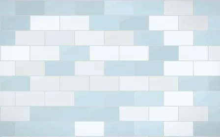 Udaipur Lake Subway Tiles — light white, blue and grey tile background