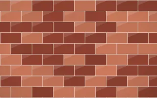 Venetian Rosso Subway Tiles — dark orange, brown and beige tile background