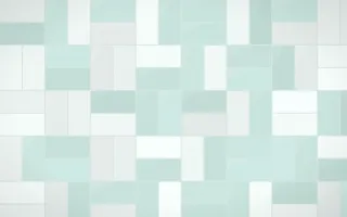 Winter Palace Basketweave Tiles — light white and teal tile background