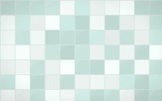 Winter Palace Square Tiles — light white and teal tile background