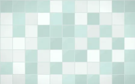 Winter Palace Square Tiles — light white and teal tile background