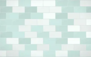 Winter Palace Subway Tiles — light white and teal tile background