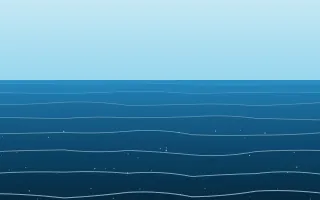 Bora Blue — light blue tropical background
