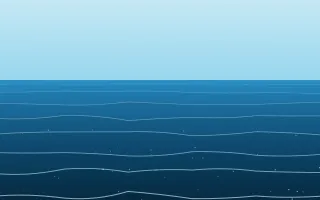 Bora Blue II — light blue tropical background, variation II