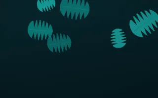 Deep Lagoon Leaves II — dark teal and black tropical background, variation II