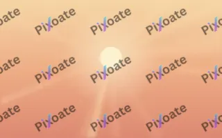 Island Dawn — light orange tropical background
