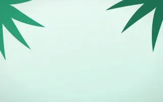 Island Noon — light green and white tropical background