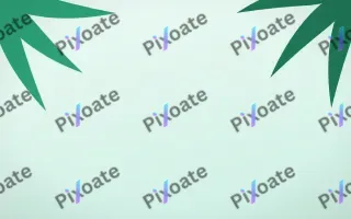 Island Noon II — light green and white tropical background, variation II