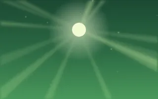 Jungle Lightfall II — dark green tropical background, variation II