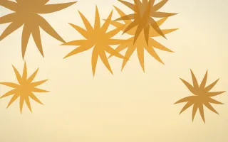 Mango Grove II — colourful orange, brown and beige tropical background, variation II