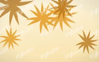 Mango Grove II — colourful orange, brown and beige tropical background, variation II