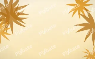 Mango Grove III — colourful orange, brown and beige tropical background, variation III