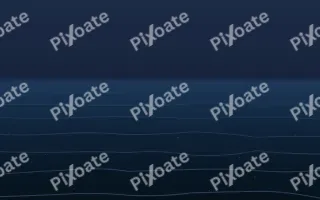 Midnight Tide — dark blue tropical background