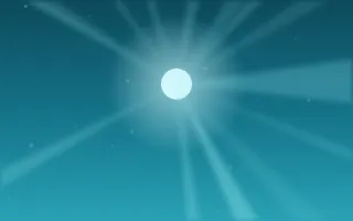Reef Glow III — dark teal tropical background, variation III