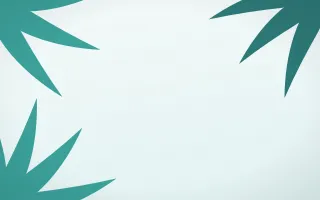 Surf Shack Palms — light teal and white tropical background