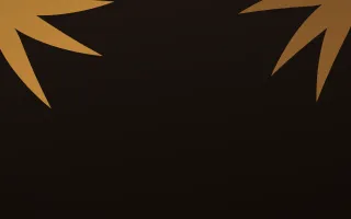 Tiki Night III — dark orange, brown and black tropical background, variation III