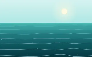 Turquoise Shallows — light teal tropical background