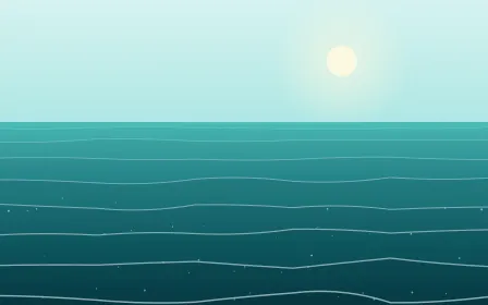 Turquoise Shallows — light teal tropical background