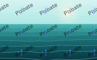 Turquoise Shallows III — light teal tropical background, variation III