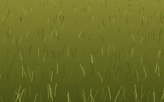 Autumn Lawn II — colourful yellow turf background, variation II