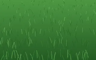 Morning Dew Turf II — colourful green turf background, variation II
