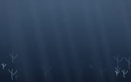 Blue Hour Underwater — dark blue underwater background