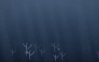 Blue Hour Underwater V — dark blue underwater background, variation V