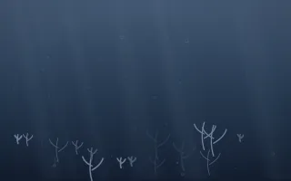 Blue Hour Underwater VI — dark blue underwater background, variation VI