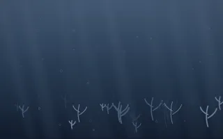 Blue Hour Underwater VII — dark blue underwater background, variation VII