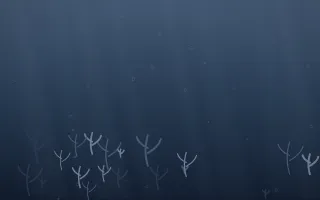 Blue Hour Underwater VIII — dark blue underwater background, variation VIII