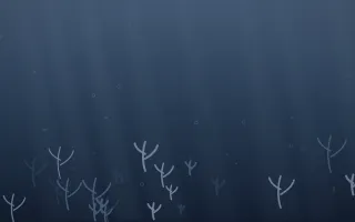 Blue Hour Underwater XI — dark blue underwater background, variation XI