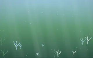 Clear Day Underwater II — light blue and green underwater background, variation II