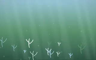 Clear Day Underwater III — light blue and green underwater background, variation III