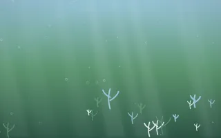 Clear Day Underwater IV — light blue and green underwater background, variation IV