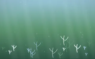 Clear Day Underwater VI — light blue and green underwater background, variation VI