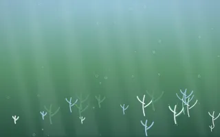 Clear Day Underwater VIII — light blue and green underwater background, variation VIII