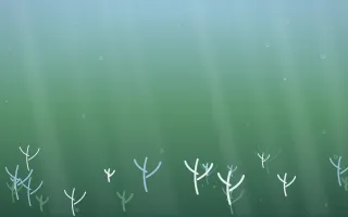 Clear Day Underwater X — light blue and green underwater background, variation X