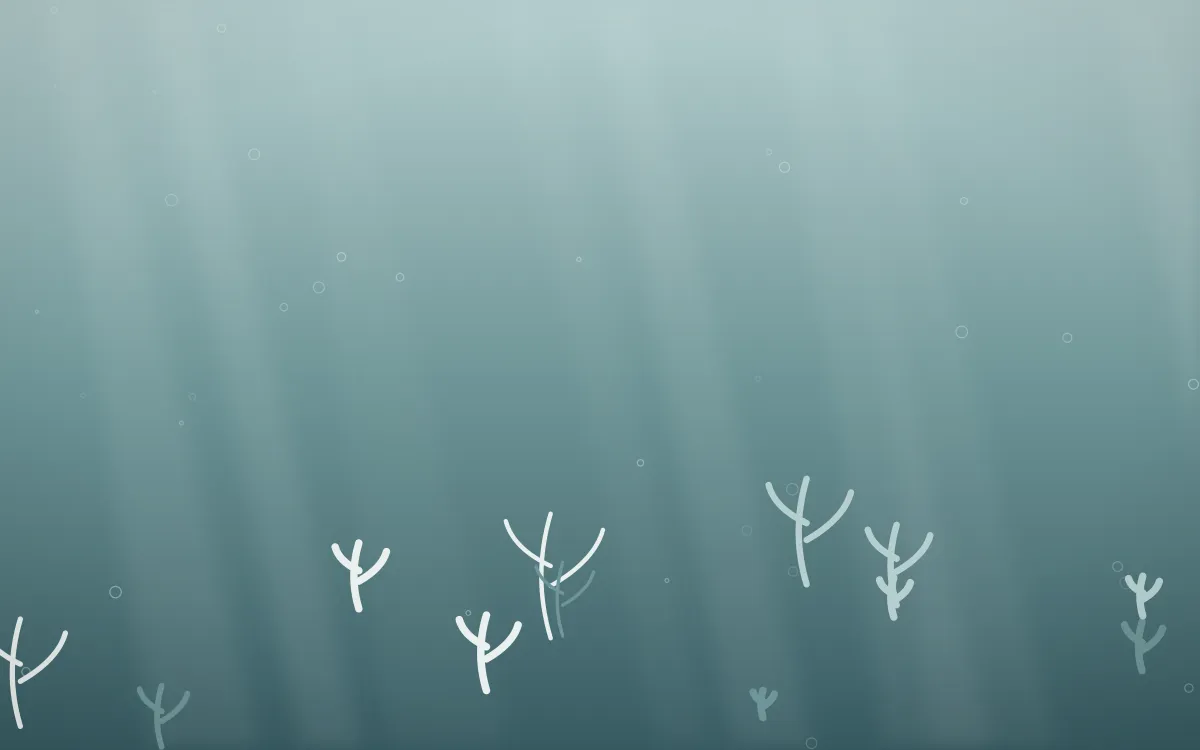 Coastal Mist Underwater — light white and teal underwater background