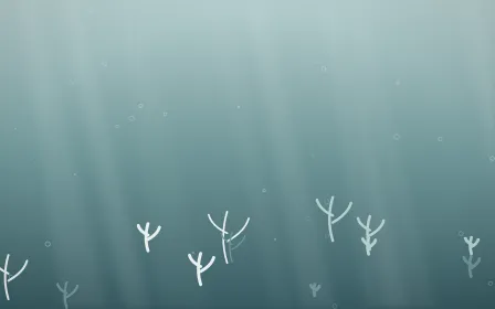 Coastal Mist Underwater — light white and teal underwater background