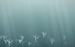 Coastal Mist Underwater VII — light white and teal underwater background, variation VII