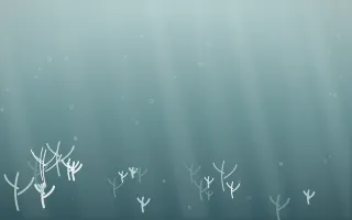 Coastal Mist Underwater XI — light white and teal underwater background, variation XI