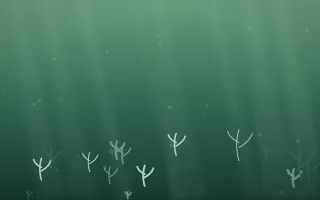 Emerald Mist Underwater IV — dark green underwater background, variation IV