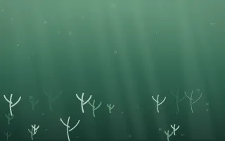 Emerald Mist Underwater V — dark green underwater background, variation V